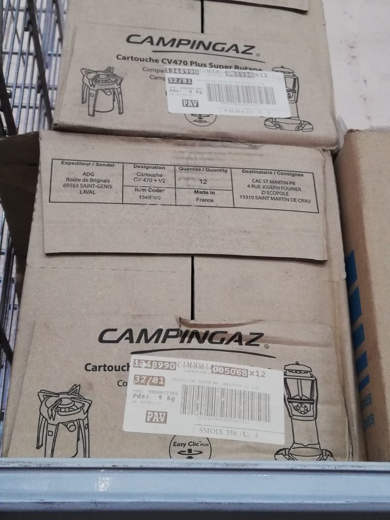 12 CARTUCHOS GAS CV470 CAMPINGAZ Oller Stocks