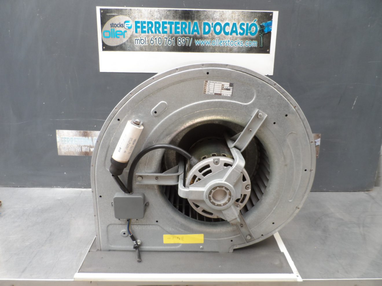 Ventilador CentrÍfugo Cbm 320 240 3 4cv Oller Stocks