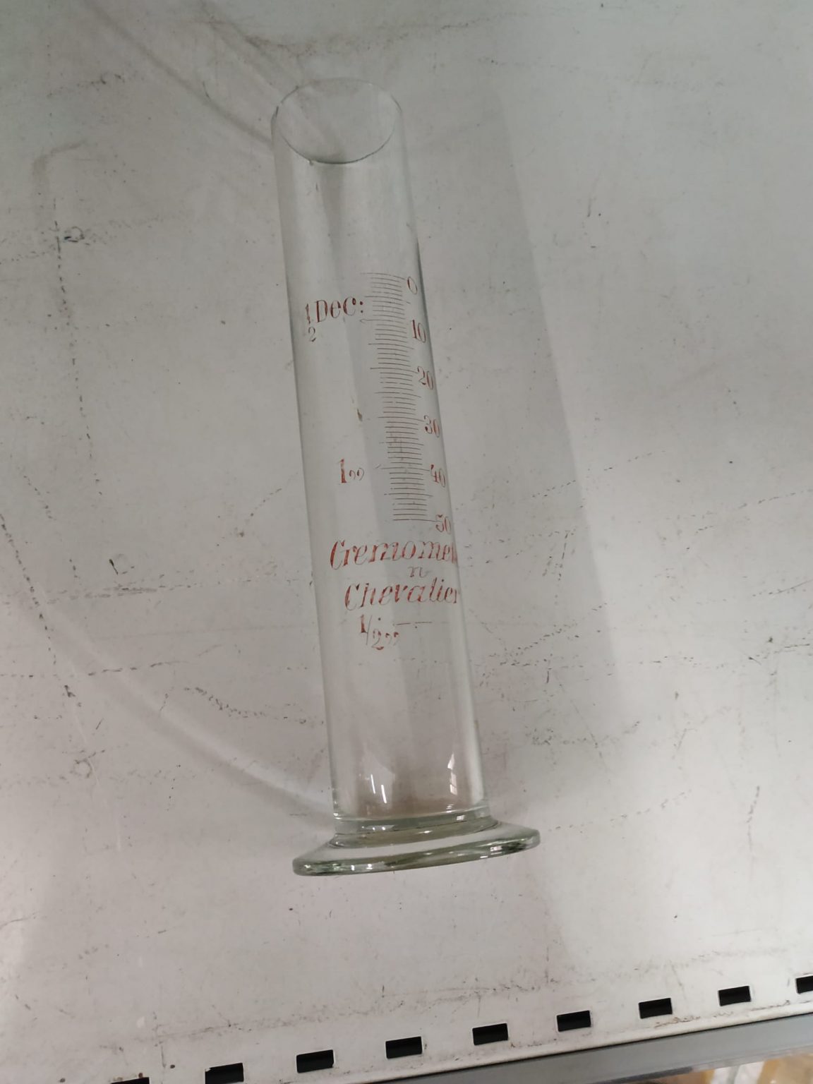 PROBETA GRADUADA DE VIDRIO BORO SILICATO 50ML - Oller Stocks