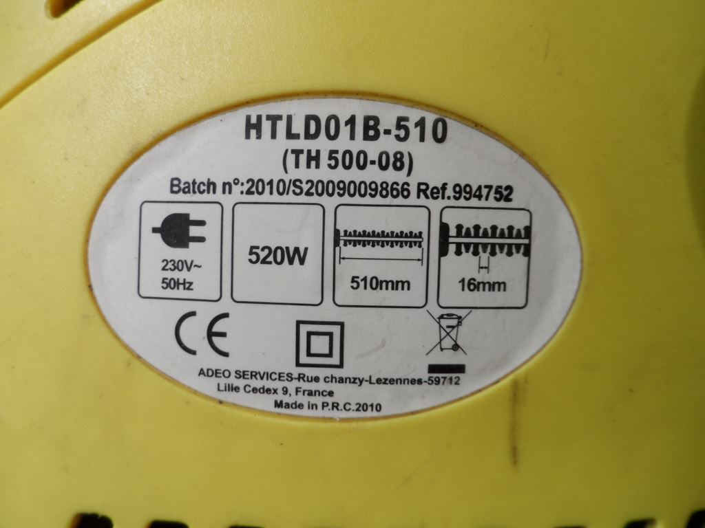 Cortasetos eléctrico ht 51 e - 520w - 50 hz