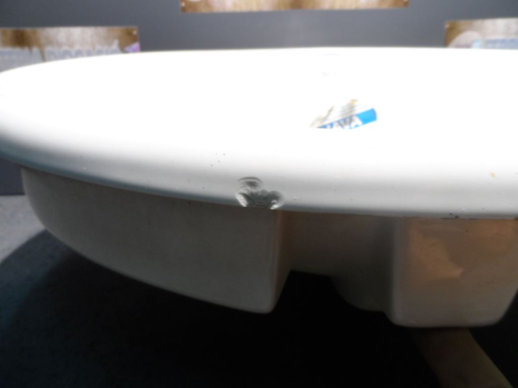 ROCA A327863000 JAVA Lavabo de Porcelana de Encimera Blanco Brillo —  Bañoidea