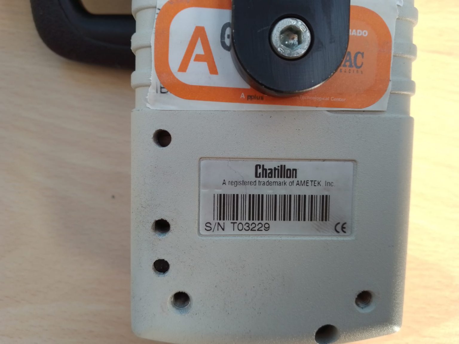 MEDIDOR DE FUERZA DIGITAL CHATILLON DFE FORCE GAUGE - Oller Stocks