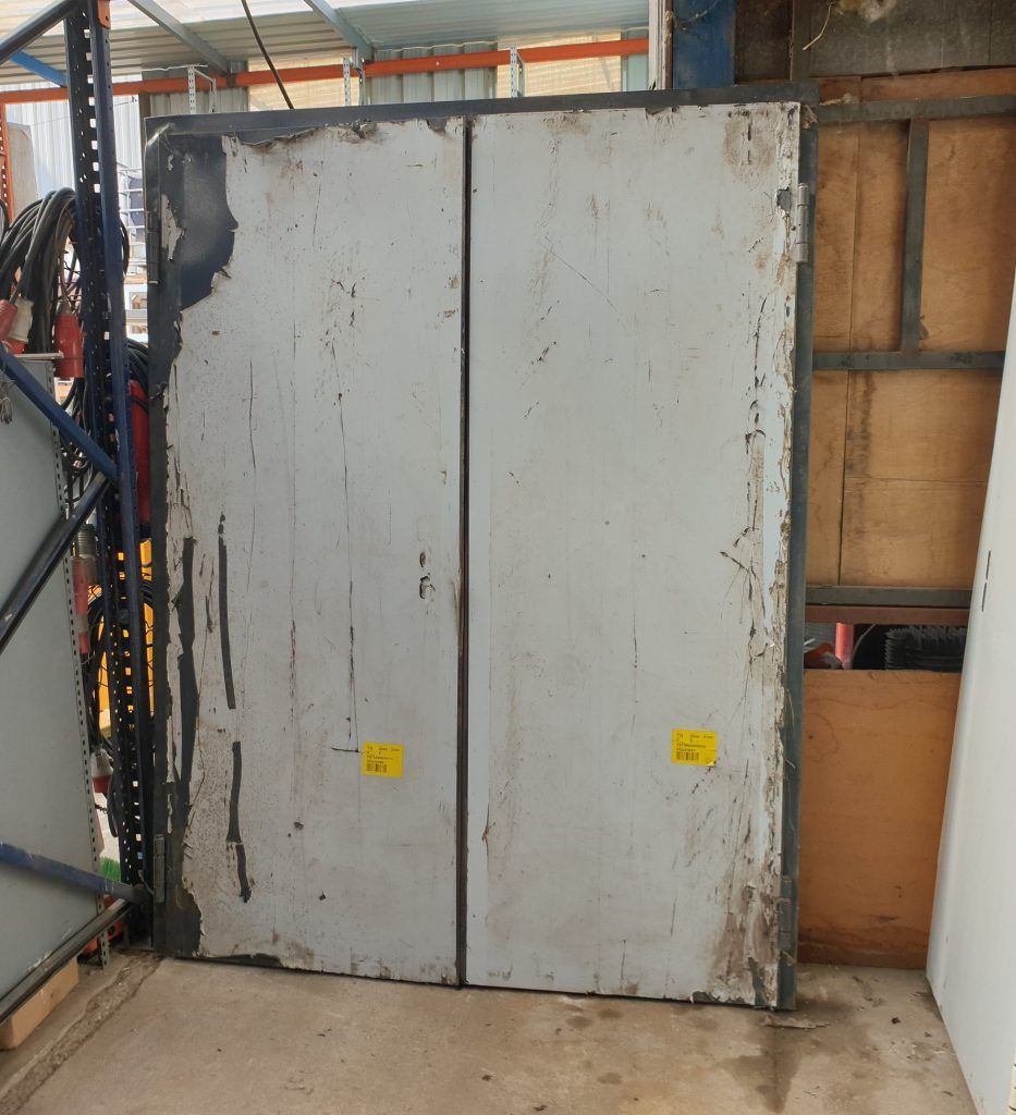 PUERTA DOBLE CORTAFUEGOS RF60 205x150cm - Oller Stocks