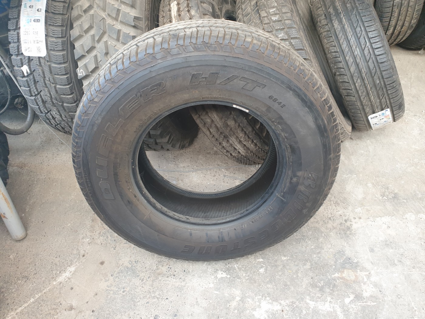 PACK RUEDAS NEUMÁTICOS 25570R16 BRIDGESTONE DUELER