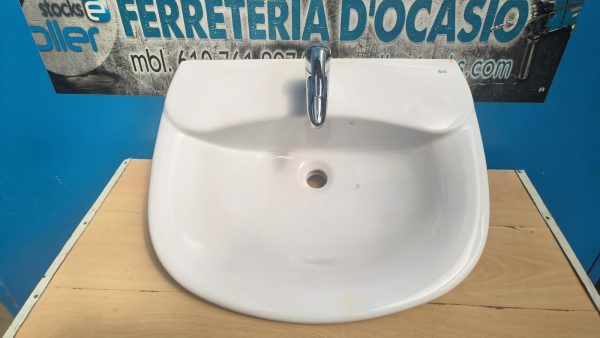 PICA LAVABO ROCA PORCELANA 60x50x20cm