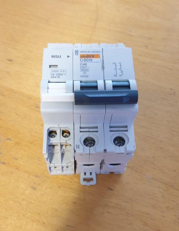 DISYUNTOR MSU C60N multi9 MERLIN GERIN - Imagen 2
