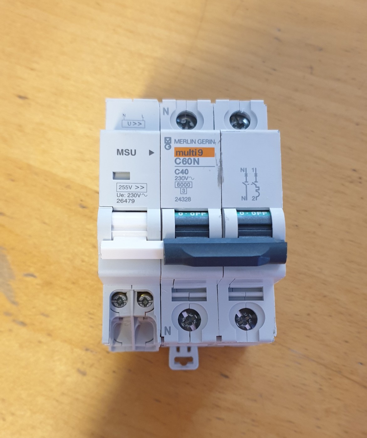 DISYUNTOR MSU C60N multi9 MERLIN GERIN