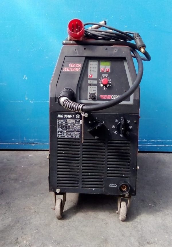SOLDADORA ACERO ALUMINIO MIG 3840/T 581 BRAVO SYNERGIC CEBORA - Imagen 2