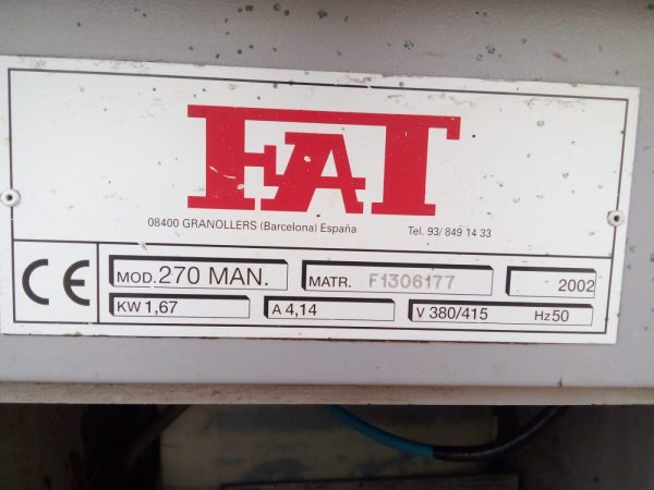 SIERRA CINTA FAT 270 MAN - Imagen 5