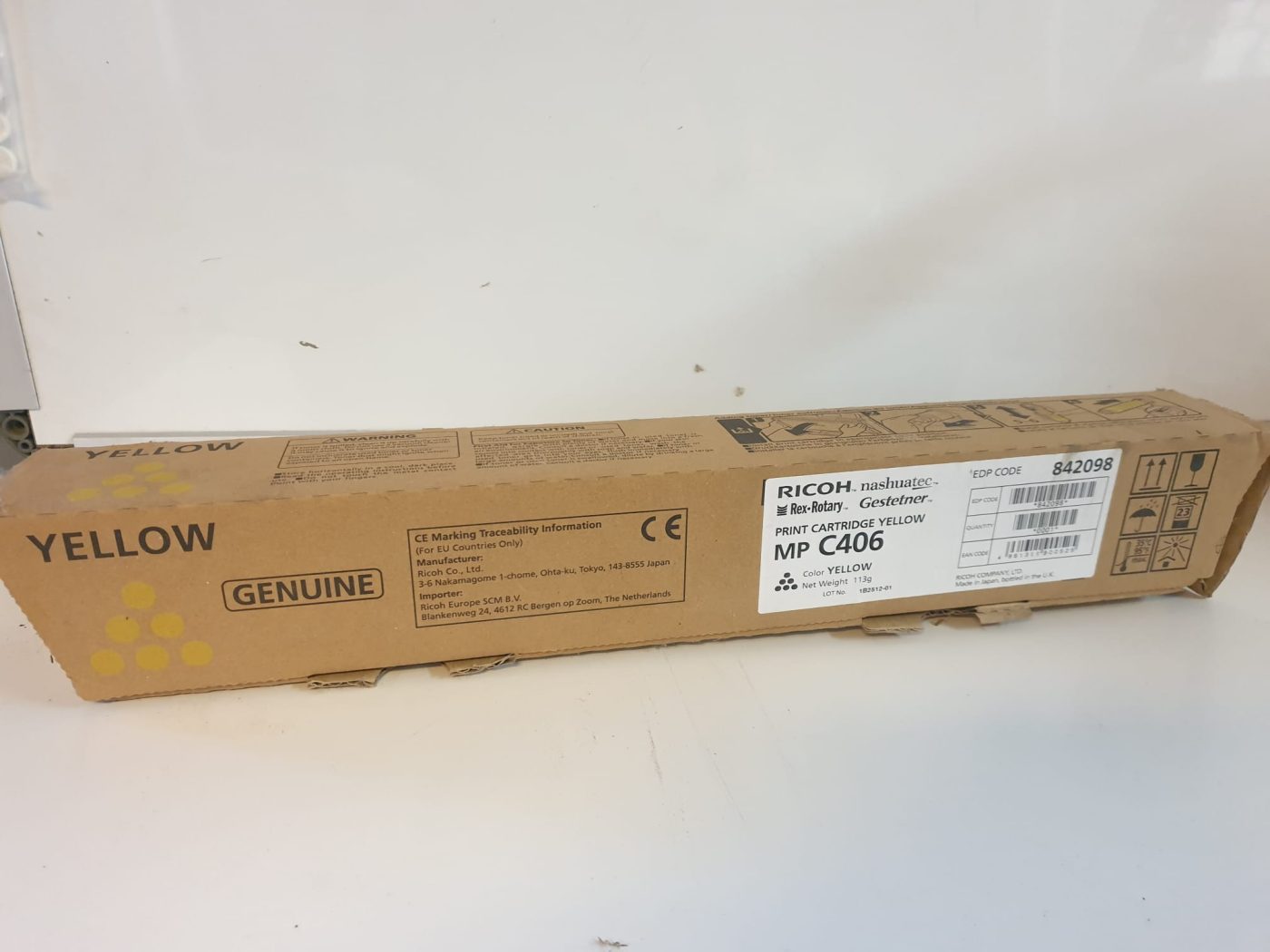 TONER ORIGINAL YELLOW MP C406 RICOH
