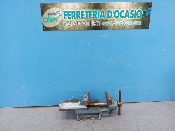 TORNILLO BANCO HIERRO MORDAZAS 10CM - Imagen 5