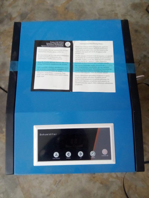 DESHUMIDIFICADOR COSTWAY 30L/DÍA - Imagen 8