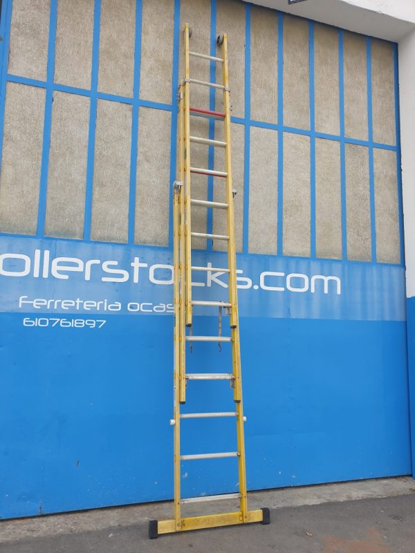 ESCALERA DE FIBRA 9 PELDAÑOS 3 TRAMOS ARIZONA - Imagen 10