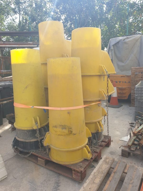 TUBOS BAJANTES ESCOMBROS MODULARES CON CADENA - Imagen 2
