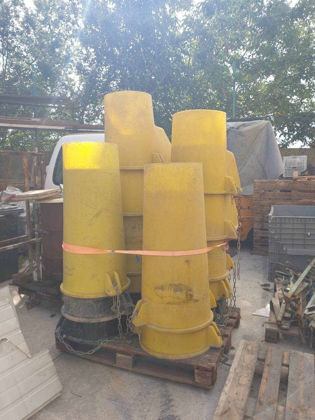 BAJANTES DE ESCOMBROS MODULARES CON CADENA