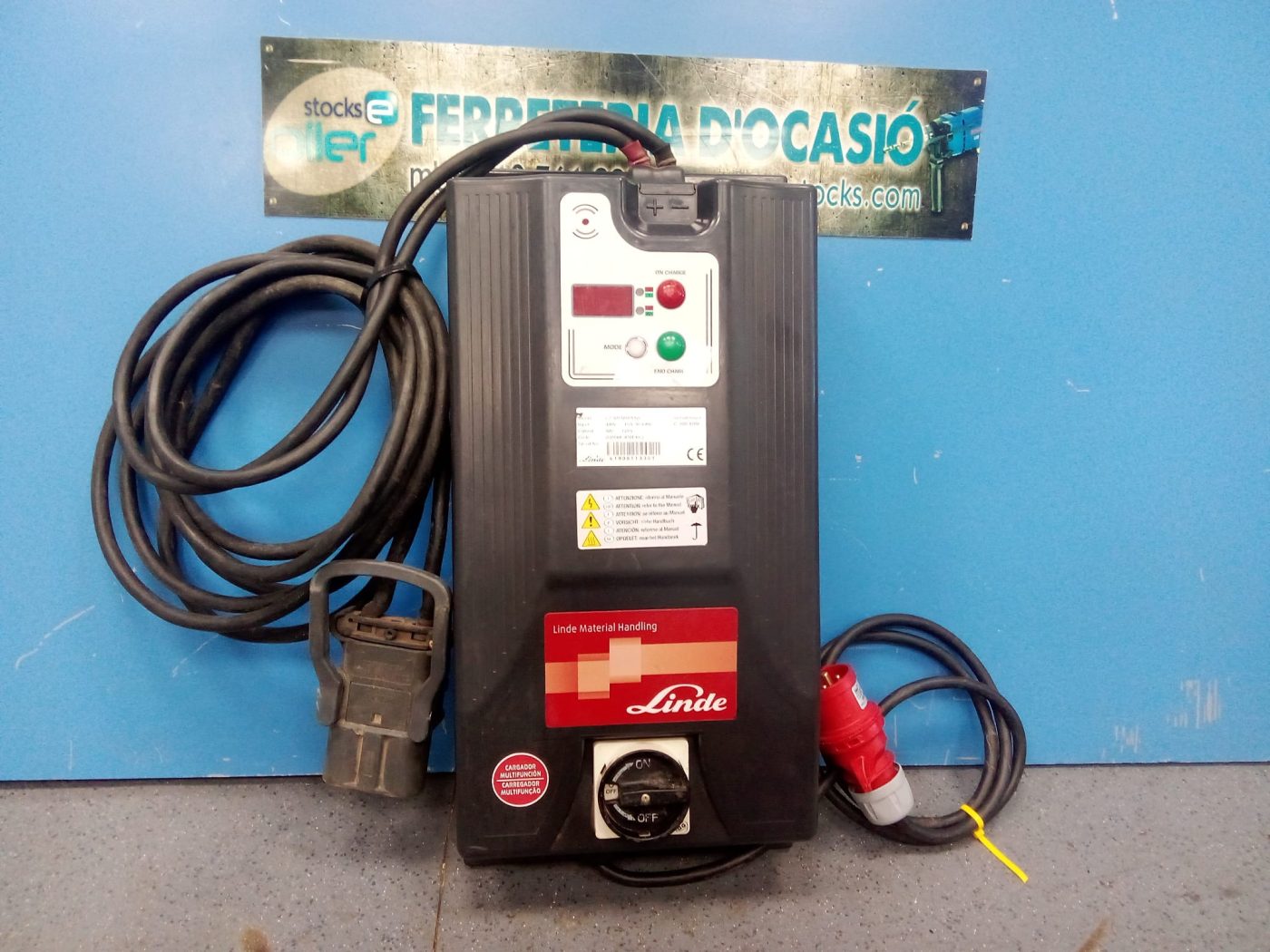CARGADOR LINDE 80V