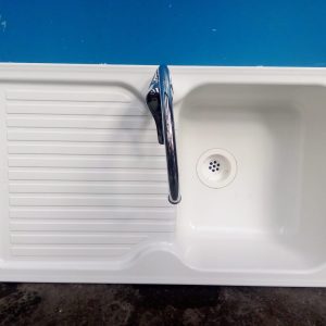 PICA FREGADERO CON GRIFO 85x50x20cm