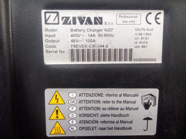 CARGADOR DE BATERÍA ZIVAN NG7 – 48V 100A - Imagen 3
