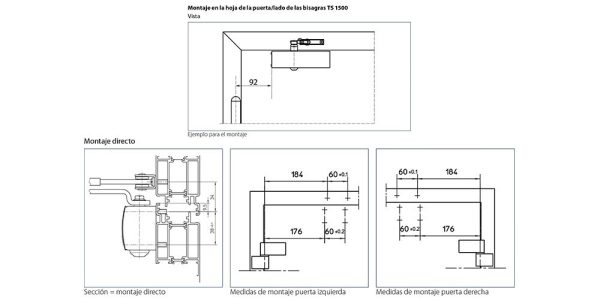 CIERRAPUERTAS GEZE TS 1500 - Imagen 3