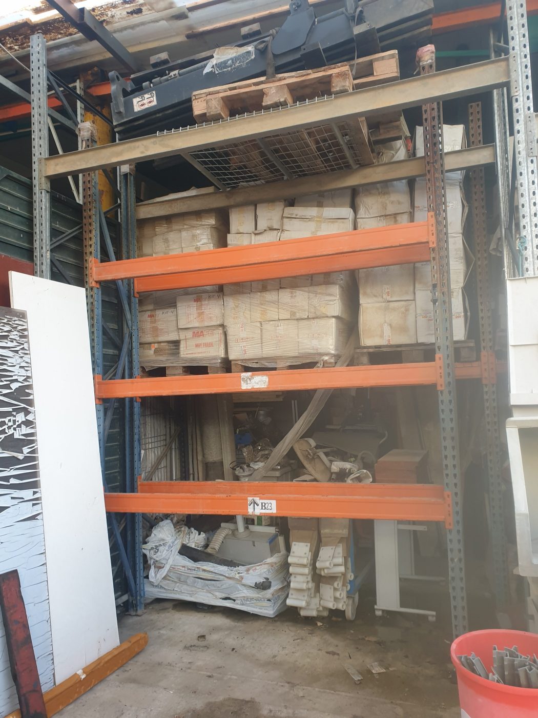 ESTANTERÍA MECALUX 220x50x350cm