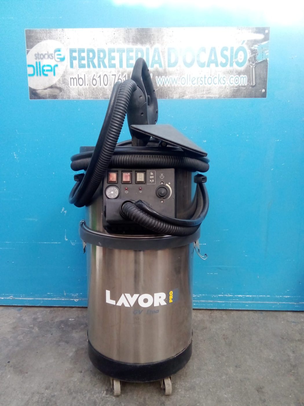 LIMPIADORA VAPOR INDUSTRIAL LAVOR PRO GV ETNA 4000