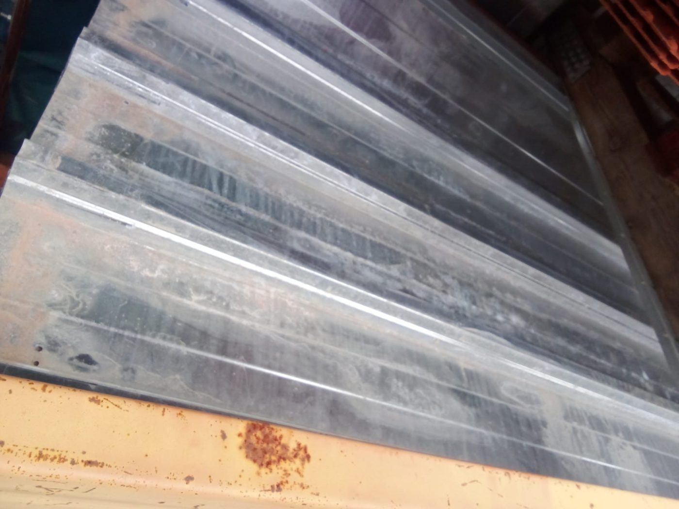 PLANCHAS GALVANIZADAS 300x106cm