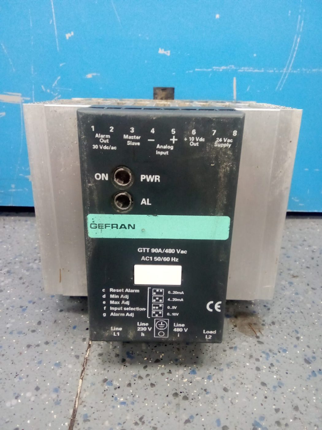 RELÉ ESTADO SÓLIDO GEFRAN GTT-90480-1