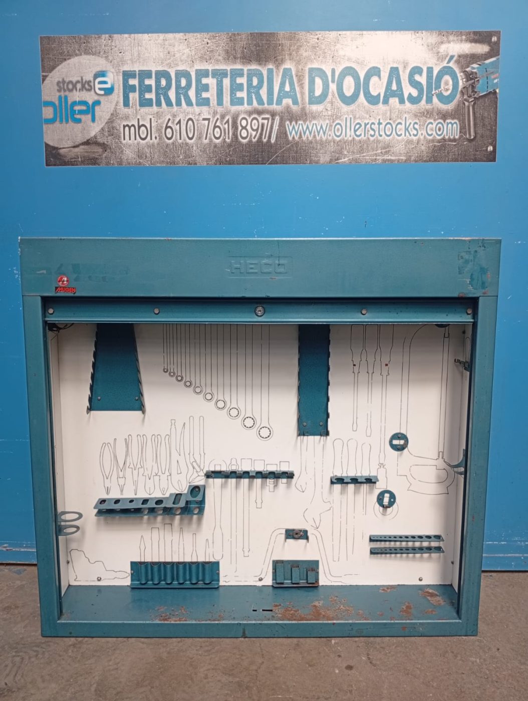 ARMARIO METÁLICO HECO 90x100x17CM