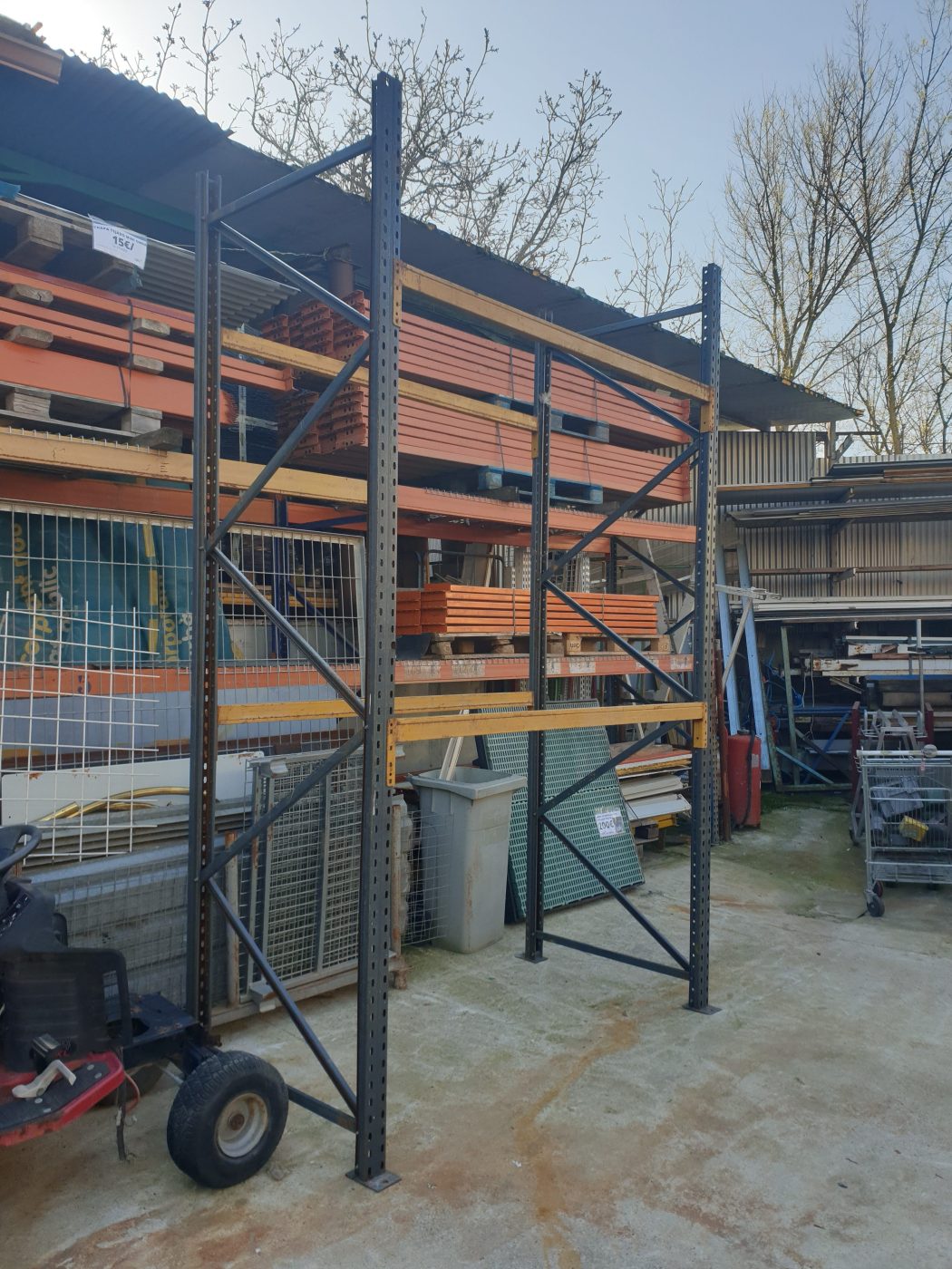 ESTANTERÍA INDUSTRIAL 330x192x100cm