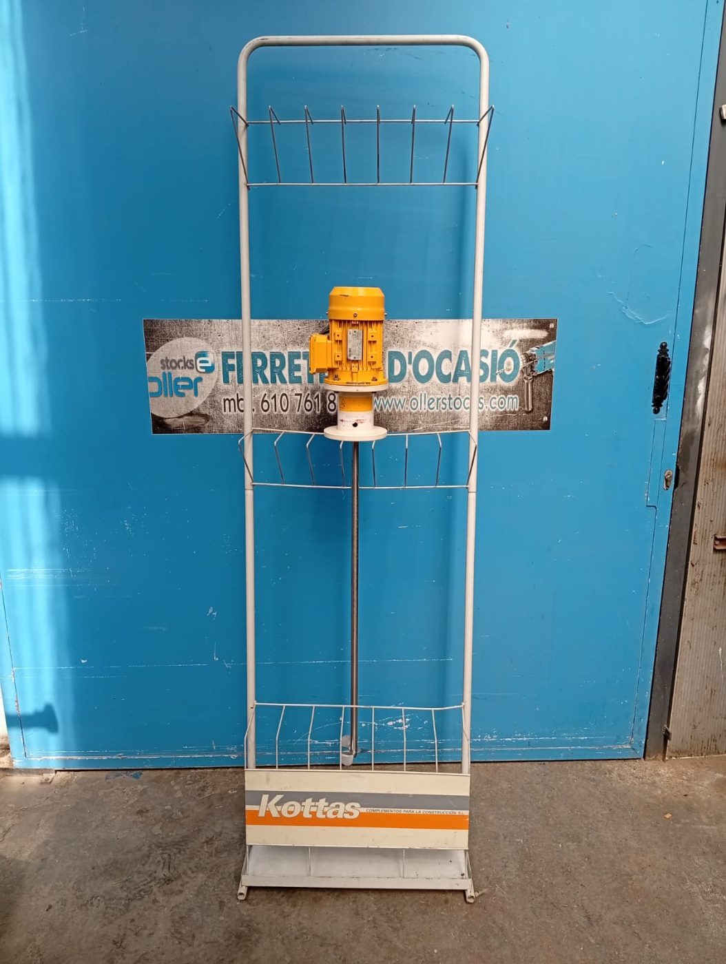 MEZCLADOR AGITADOR INDUSTRIAL 0’37KW CEMER