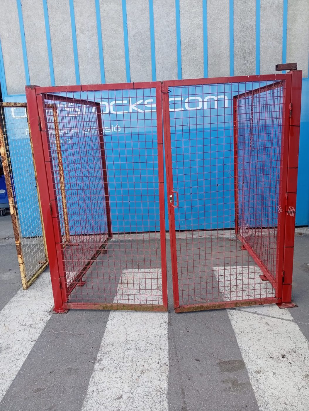 VALLA REJA ELECTROSOLDADA PUERTA DOBLE