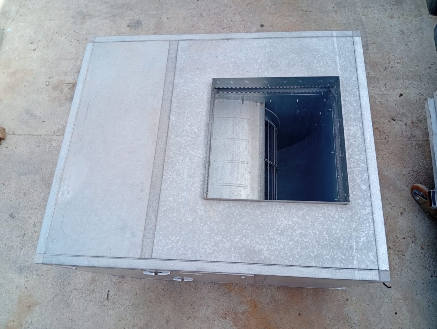 CAJA TURBINA EXTRACCIÓN GRAN CAUDAL INSONORIZADA