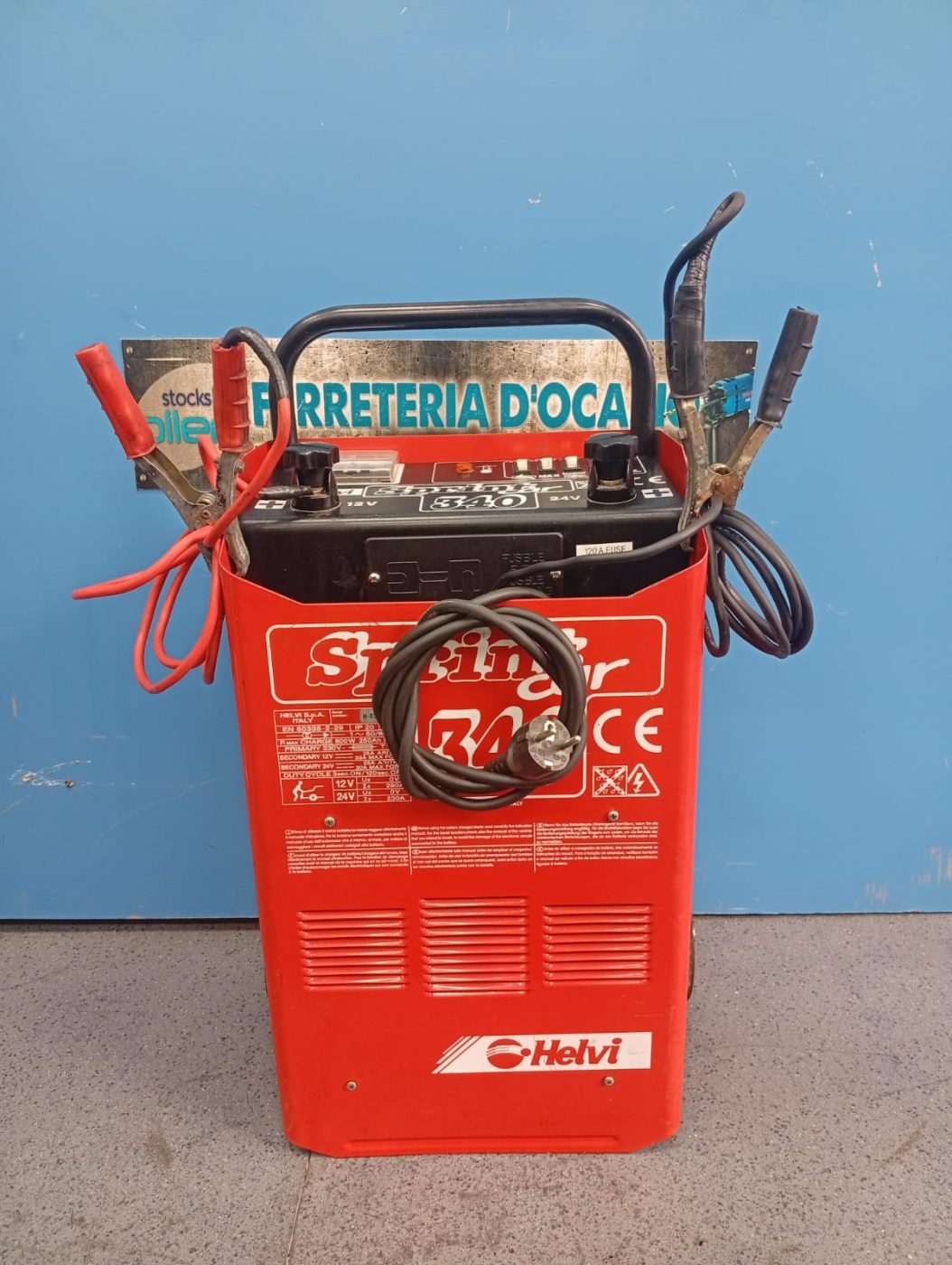 CARGADOR HELVI SPRINT CAR 340