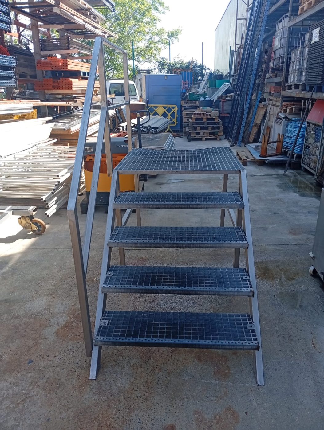 ESCALERA TRAMEX INOXIDABLE GALVANIZADO