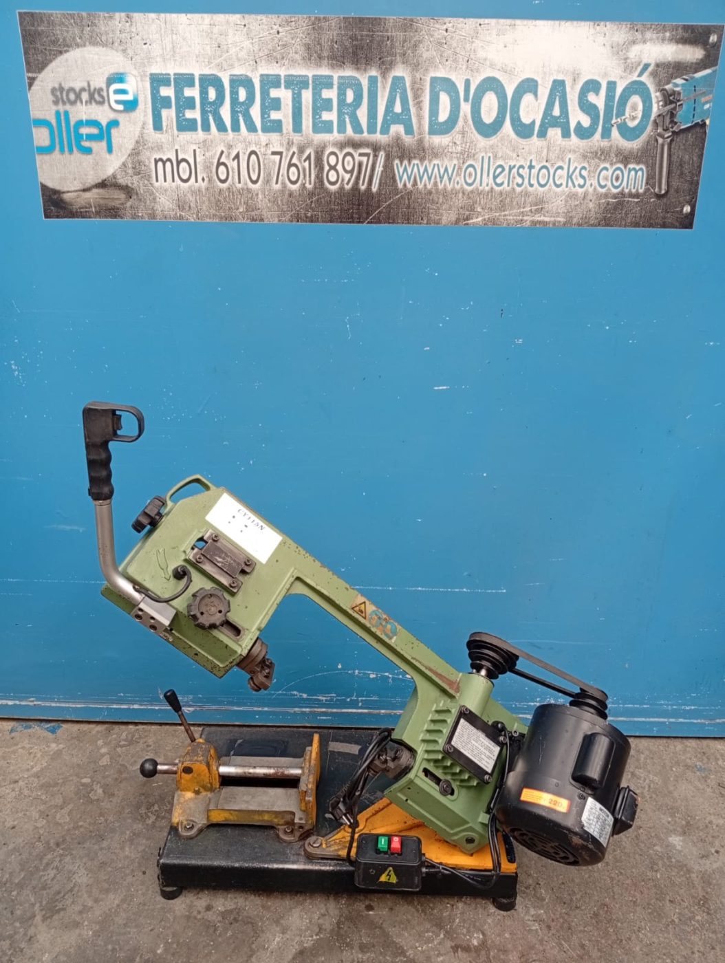 SIERRA DE CINTA PARA METAL TRONZADORA CY115N