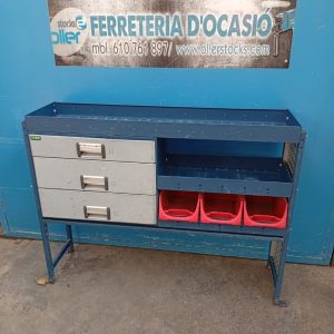 ESTANTERÍA 3 CAJONES GAVETAS MODUL SYSTEM FURGONETA