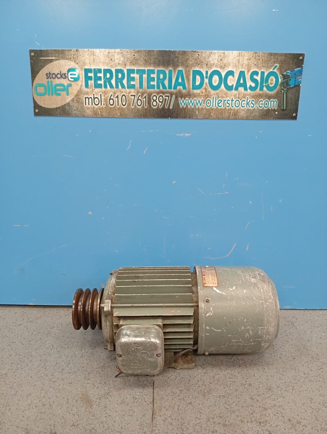 MOTOR ELÉCTRICO TRIFÁSICO MECANO 1400RPM 1'5KW (2CV)