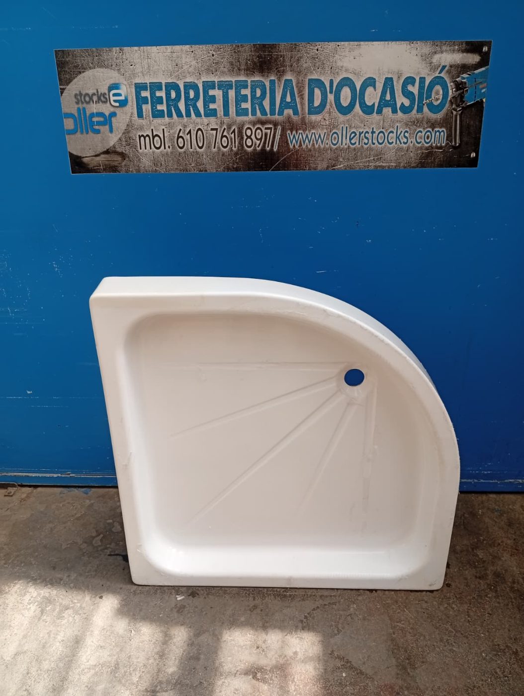 PLATO DE DUCHA OVALADO 90cm