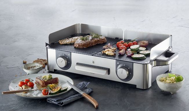 ASADOR ELÉCTRICO WMF LONO MASTER GRILL 2400W ACERO INOX