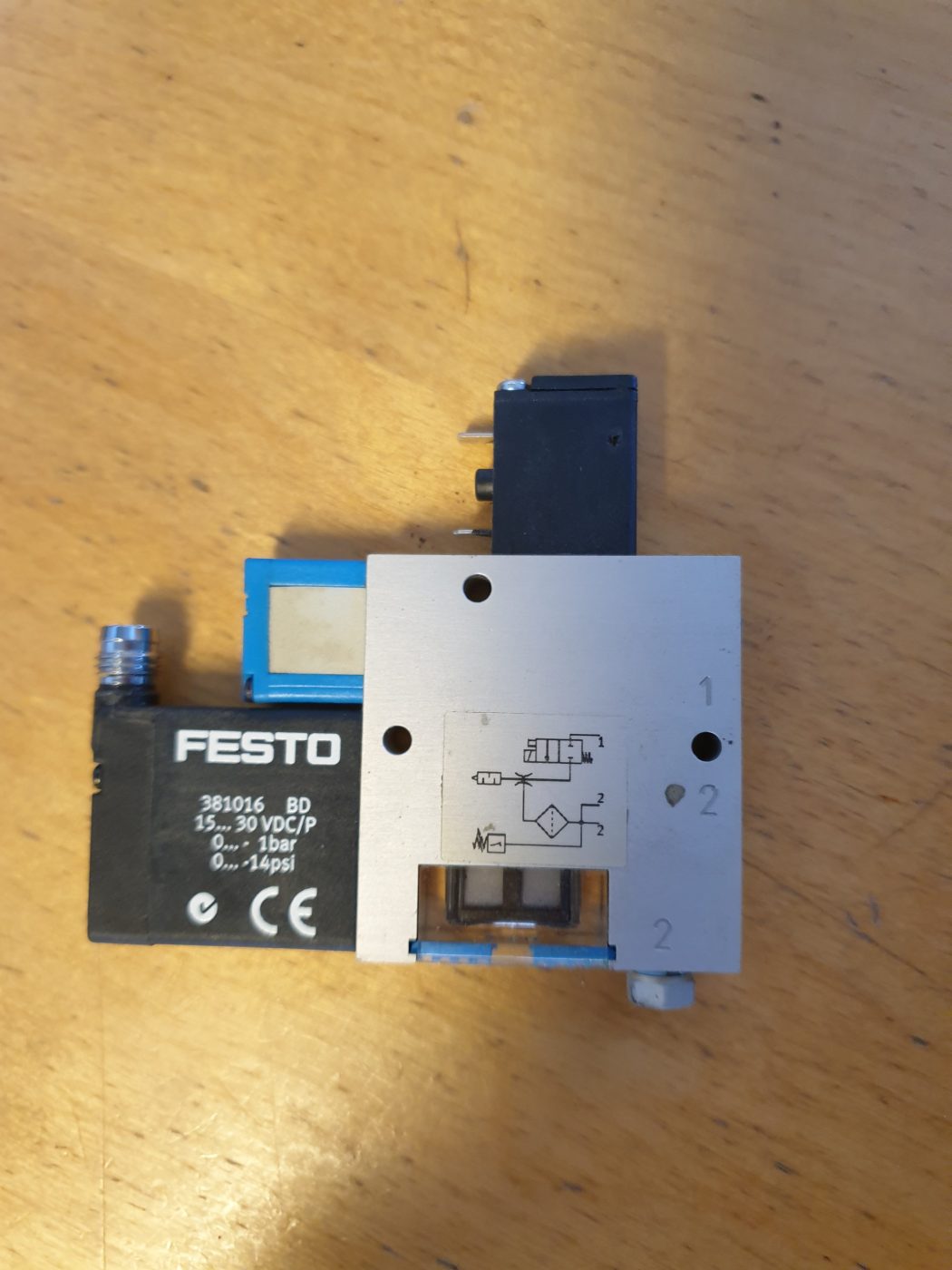 GENERADOR DE VACÍO FESTO ELECTROVÁLCULA VADM-45-P